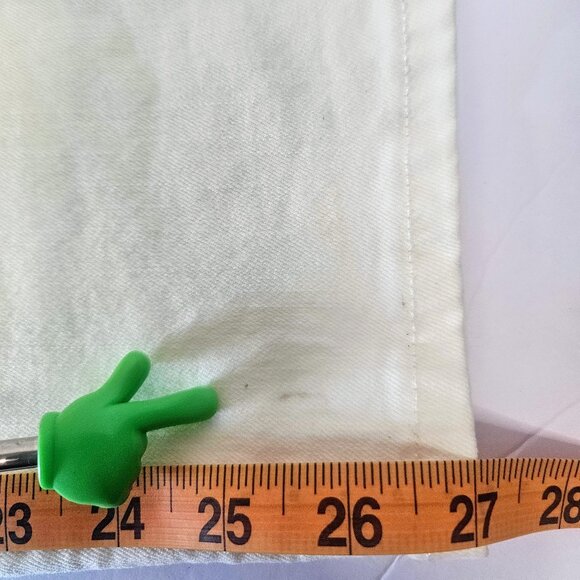 Lilly Pulitzer South Ocean High‎ Rise Lemon Meringue Jeans SZ 10 - Picture 10 of 10